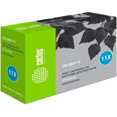 Картридж CACTUS Картридж CS-Q6511X, Q6511X, черный / CS-Q6511X