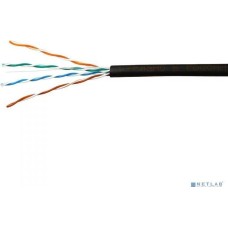 SkyNet Кабель UTP outdoor 4x2x0,51, медный, FLUKE TEST, кат.5e, однож., (305м) box, черный [CSP-UTP-4-CU-OUT](АК5018342/1693221)