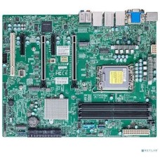 Материнская плата Supermicro MBD-X13SAE-F-B, 1xLGA1700,W680,4xDDR5 DIMM,2PCI-Ex16,3xM.2-PCI-E,8SATA3 RAID 0/1/5/10,7.1-ch,1x1000 Мбит/с,1х2500 Мбит/с,IPMI,4xUSB 2.0,VGA,DVI,HDMI,DisplayPort,ATX