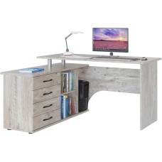 Стол компьютерный СОКОЛ Стол компьютерный КСТ-109Л, ЛДСП, дуб юкон