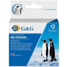 Картридж G&G Картридж GG-CH564H, многоцветный / GG-CH564H