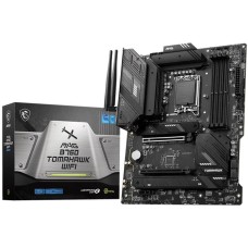 Материнская плата MSI Материнская плата MAG B760 TOMAHAWK WIFI B760, LGA1700, 4*DDR5, 2*PCIEx16, 1*PCIEx1, 3*M.2, 2*TypeC, 4*USB3.2Gen2, 2*USB3.2Gen1, 8*USB2.0, 4*SATA3.0, 2.5G, DP, HDMI, ATX, RTL