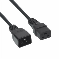 кабель CABLEXPERT Кабель питания для UPS PC-189-C19, 1.8м, С19 - C20, 16А, черный, с заземлением (079945) {50}