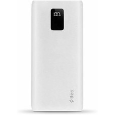 TTEC Внешний аккумулятор PowerSlim Trio LCD 10.000mAh PD 22,5W Powerbank с тройным кабелем USB-A -Lightning/USB-C/Micro USB. Цвет: черный