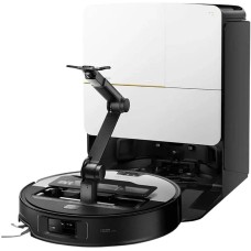 ROBOROCK Робот-пылесос Saros Z70, 65Вт, серебристый/черный [sz7002-02]