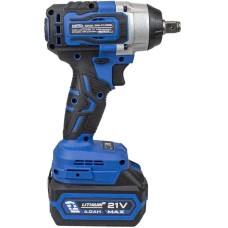 REDBO OAW-21/300BL Гайковерт ударный аккумул. бесщеточ. (21В, 300Нм, Li-Ion 2х4,0Ач;ЗУ 1х2А)