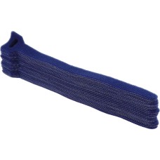 LANMASTER Хомут-липучка LAN-VCM180-BL 180x12мм (упак:20шт) нейлон/полиэтилен внутри помещений синий