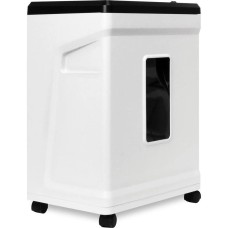 HELEOS Шредер УМ26-4 белый/черный (секр.P-4) фрагменты 16лист. 26лтр. скрепки скобы пл.карты CD