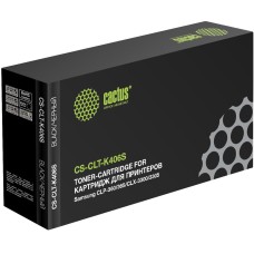 CACTUS Картридж лазерный CS-CLT-K406S CLT-K406S черный (1500стр.) для Samsung CLP-360/365/CLX-3300/3305