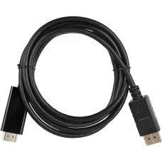 ACD Кабель -DDHM2-18B | -DDHM2-18B| DisplayPort 1.2, DP-HDMI, Golden Plated, 20m/19m, Черный, 1.8м | -DDHM2-18B| (742453)