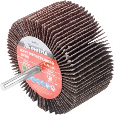 MATRIX Круг лепестковый для дрели, 80 х 40 х 6 мм, P 80 74154