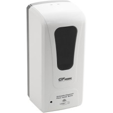 GFmark - Дозатор СЕНСОРНЫЙ, ДЕЗИНФЕКЦИЯ, пластик АБС, БЕЛЫЙ, большой, с окошком, 1000 мл 713