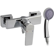 МАГНУС - Смеситель в душевую кабину с гибким шлангом, шаровый 8471