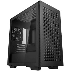 Корпус для ПК DEEPCOOL Корпус CH370 черный без БП mATX 7x120mm 4x140mm 2xUSB3.0 audio bott PSU