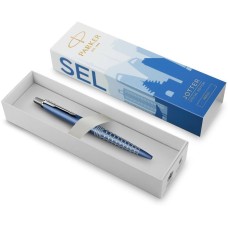 PARKER Ручка шариковая Jotter Global Icons SE Seul K179 корп.синий металлик чернила синий коробка подарочная [2221600]