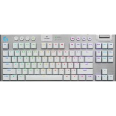 LOGITECH Клавиатура беспроводная G915 X LIGHT SPEED TKL T-Axis WHITE (920-012739)