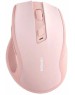 UGREEN Мышка компьютерная беспроводная MU006 (15378) Ergonomic Wireless Mouse 2.4G 4000DPI Silence Design. Цвет: розовый
