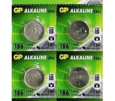 Элементы питания GP (02830) 186FRA-2C10 (LR43)