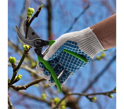 Секатор PALISAD Секатор прямого реза, 200 мм, металлические обрезиненные рукоятки 605495