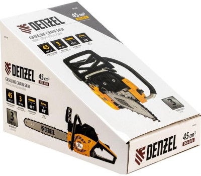 Бензопила DENZEL DGS-4516 Пила цепная бензиновая 95230