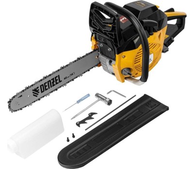 Бензопила DENZEL DGS-4516 Пила цепная бензиновая 95230