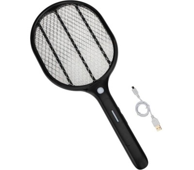 БОРЬБА С НАСЕКОМЫМИ И ГРЫЗУНАМИ REXANT (70-0460) Мухобойка электрическая REXANT (RX-460 BLACK) 1000 В