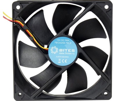 вентилятор 5BITES FB12025S-12L3 120X25 / SLEEVE / 1200RPM / 3P