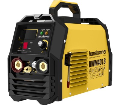Сварочный аппарат HANSKONNER HWM4018 Сварочный аппарат TIG+MMA, 200 A, ПВ 80%, 160-270 В