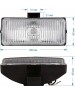 Противотуманные фары GOODYEAR GY019007 фары противотуманные галогенные универсальные с лампами (прямоугольные GY-FL-01C / H3 12V: 2шт.)