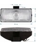 Противотуманные фары GOODYEAR GY019007 фары противотуманные галогенные универсальные с лампами (прямоугольные GY-FL-01C / H3 12V: 2шт.)