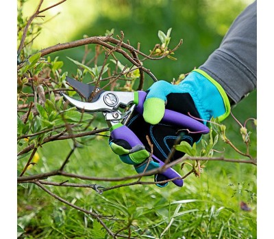 Секатор PALISAD Секатор прямого реза, 200 мм, металлические обрезиненные рукоятки 60557