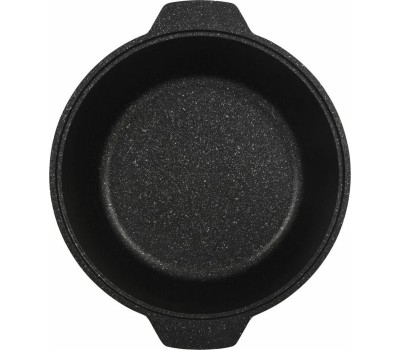 Жаровня КУКМОР жмт528а а/пр литая 5,0л стекл/кр Тёмный мрамор