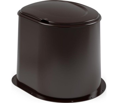 Туалет дачный АЛЬТЕРНАТИВА М1295 (коричневый)