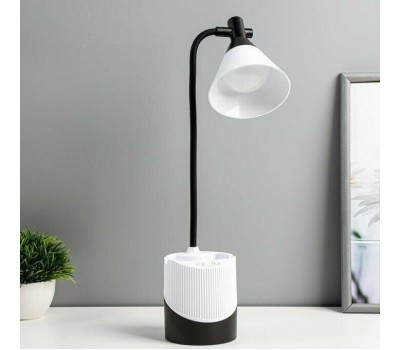 Настольный светильник СТАРТ (19037) CT92 белый/черный