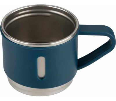 Набор: термос + ТЕРМОкружки MALLONY FESTA, 0,5 л (3 кружки), синий (106055)