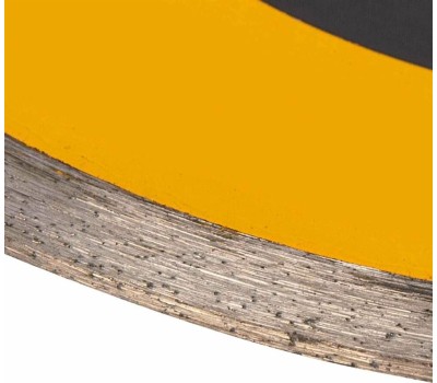 Алмазный диск DENZEL Диск алмазный сплошной, супертонкий, 180 х 25,4 мм, горячее прессование, мокрое резание 73158