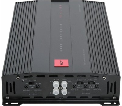 Автоусилитель ACV VX-4.100 (4*100Вт/4-3-2 канал/4-2 Ом/High-pass/Low-pass)