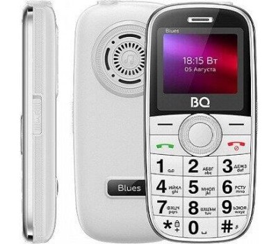 Телефон мобильный BQ 1867 Blues Silver