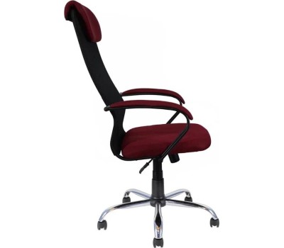 Кресло компьютерное ЯРКРЕСЛА Кр76 Х ТГ ПЛАСТ TW бордовая