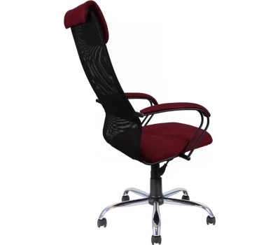 Кресло компьютерное ЯРКРЕСЛА Кр76 Х ТГ ПЛАСТ TW бордовая
