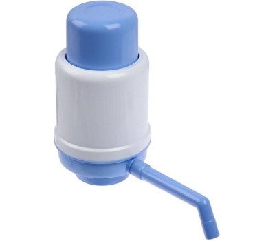 AQUA WORK Помпа для 19л бутыли Дельфин Квик механический голубой/белый картон