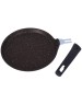 Сковорода KUKMARA Сбмк240-1а а/пр литая блинная 24см съемн/руч Кофейный мрамор