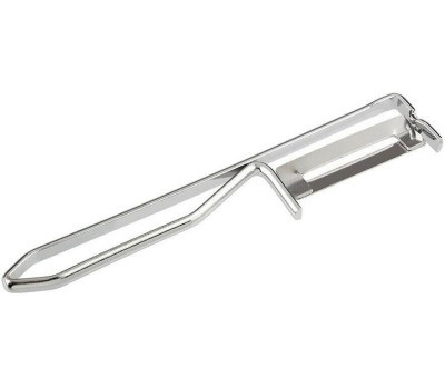 MALLONY Овощечистка SEMPLICE с вертикальным лезвием, размер: 14,5*2,1 см, хромированный металл (985979)