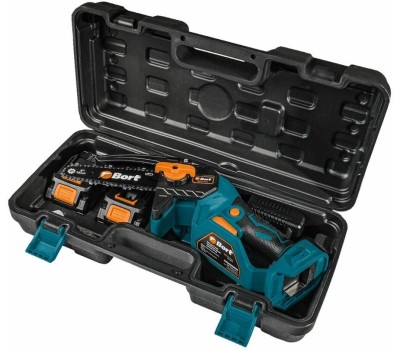 Пила цепная аккумуляторная BORT BKS-216-Li (2x2Ач+ЗУ)