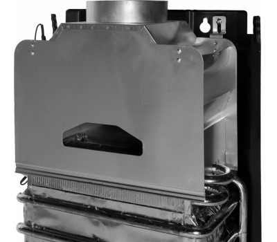 Водонагреватель газовый BALLU GWH 10 Fiery Glass Carbon