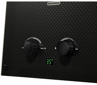 Водонагреватель газовый BALLU GWH 10 Fiery Glass Carbon