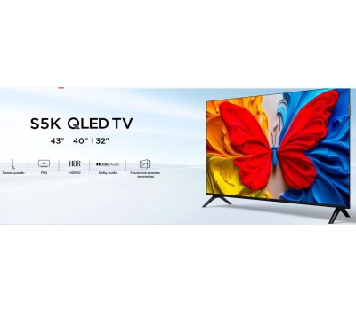 TCL 43S5K (UZ) / Smart телевизоры 33-44