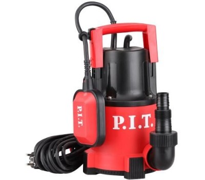 Дренажный насос P.I.T. Насос дренажный электрич. PSW400-C1 (400Вт, чистая вода, напор 7м, 133л/мин, удар. пластик)