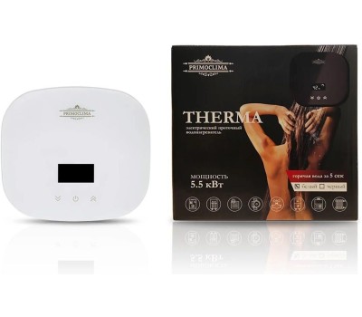 Водонагреватель проточный PRIMOCLIMA THERMA 5.5 кВт, белый