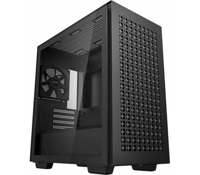 DeepCool CH370 черный без БП mATX TG window 1x120mm fan (R-CH370-BKNAM1-G-1)